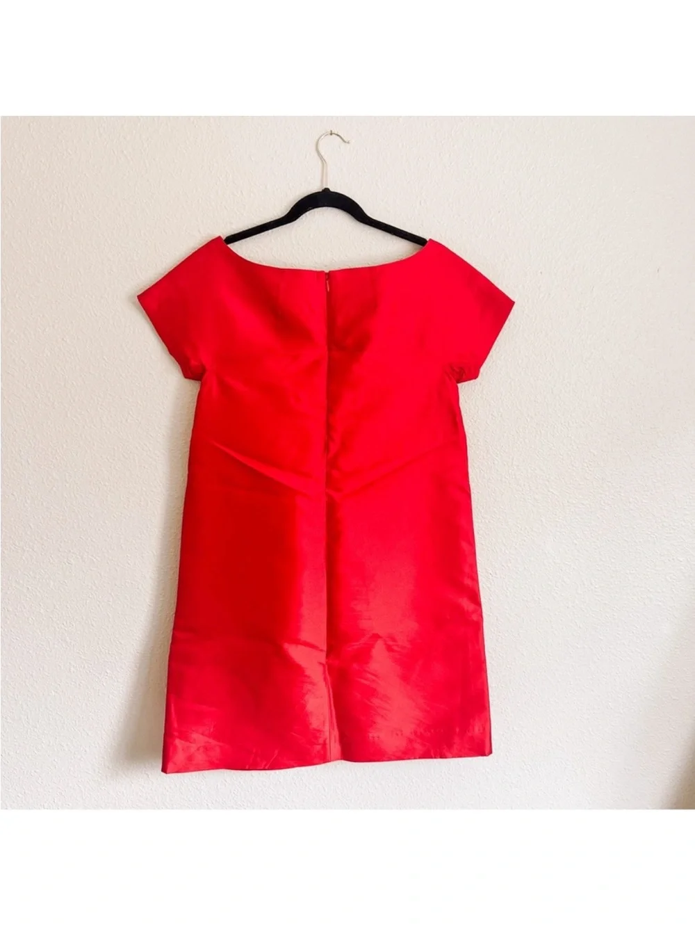 Kate Spade silk mini dress in red